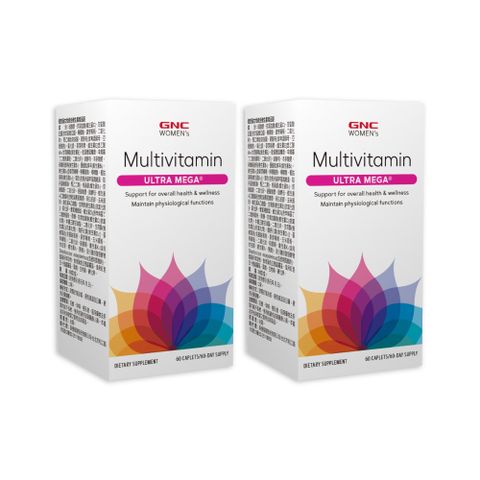 GNC健安喜女性綜合維生素食品錠 60錠/盒x2入組