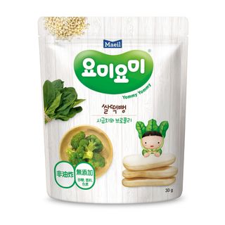 韓國Maeil 嬰兒米餅-菠菜&青花菜味(30g)