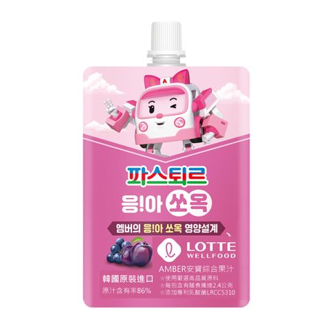 LOTTE 樂天 AMBER安寶綜合果汁(80ml)