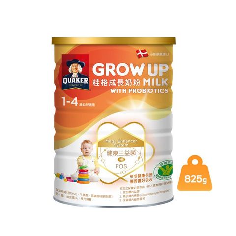 《桂格》三益菌成長奶粉(825g/罐)x2罐_效期：2025/9/29