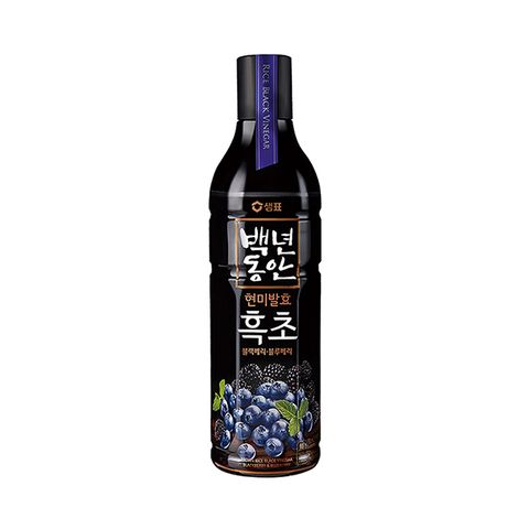 【韓味不二】韓國玄米黑醋(藍莓&amp;黑莓) (900ml)