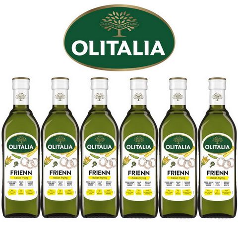 (Olitalia)奧利塔高溫專用葵花油禮盒組750mlx6瓶