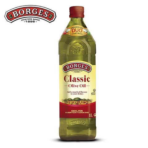 《西班牙BORGES》百格仕中味橄欖油1L(1000ml)