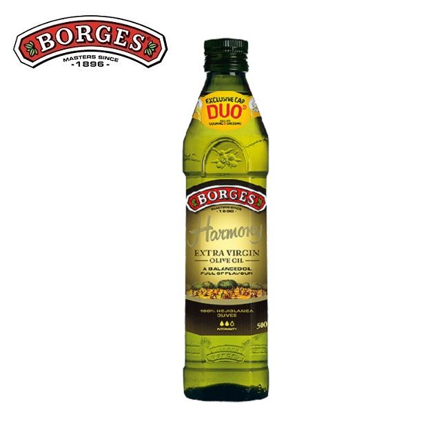 BORGES 百格仕 《西班牙》單一品種霍希布蘭卡頂級橄欖油500ml