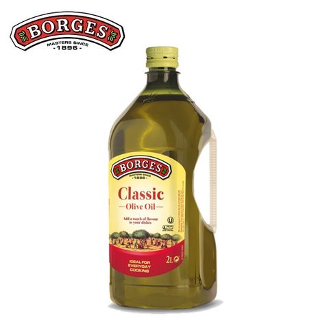 《西班牙BORGES》百格仕中味橄欖油2L(2000ml)