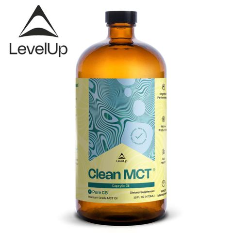 LEVELUP 《美國》純淨C8 MCT中鏈油473ml