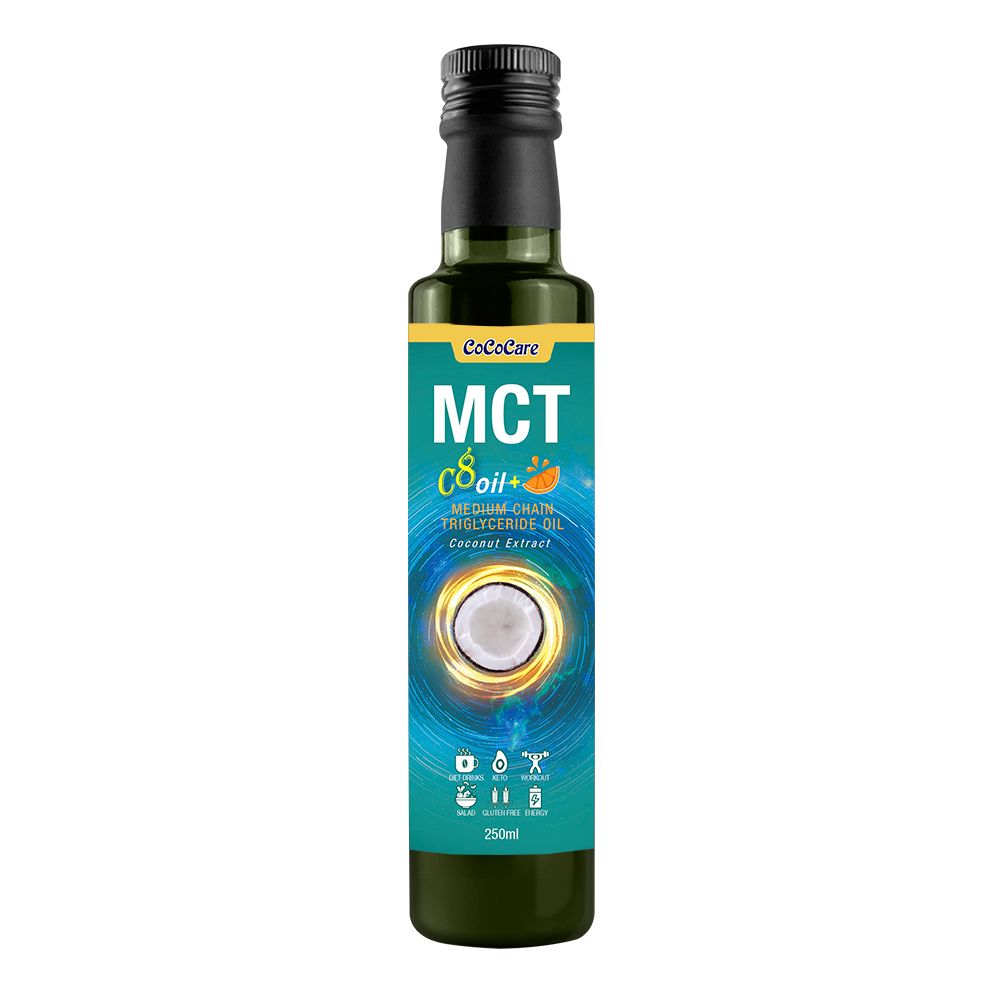 CoCoCare  中鏈MCT油 Super C8-柑橘風味/250ml(源自椰子油/原裝進口)