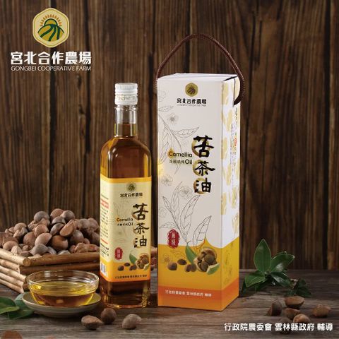 苦茶油500ML(單入禮盒)