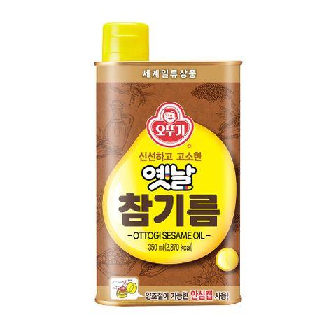 韓國不倒翁-100%純芝麻油 350ml