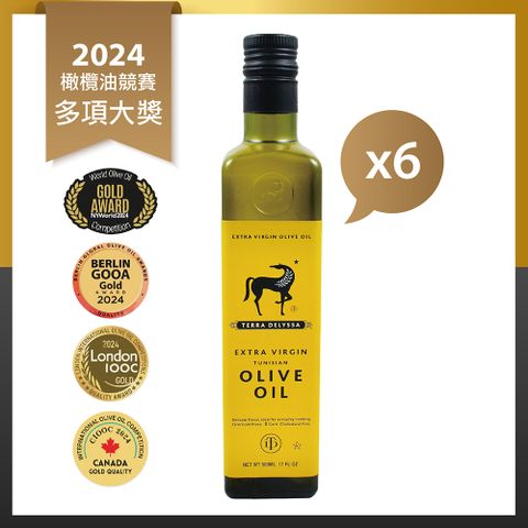Terra Delyssa 德麗莎特級初榨橄欖油 500ml (6入組)