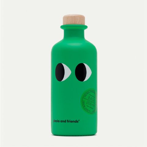 【壽滿趣】Yiayia and Friends頂級冷壓初榨橄欖油(200ml) 羅勒風味