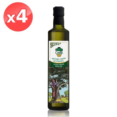 【CERE】希瑞特級初榨橄欖油4瓶組(500毫升*4瓶)