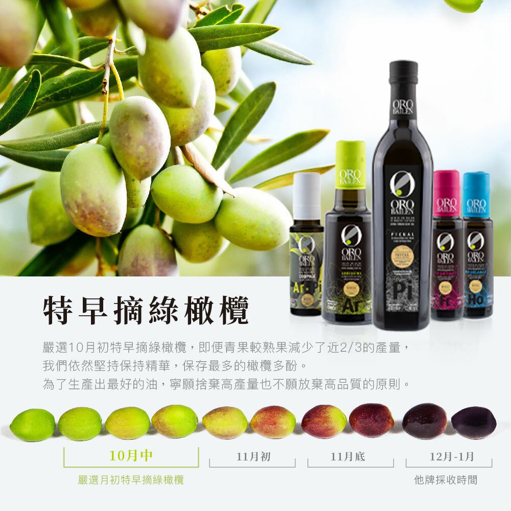 Oro Bailen 皇嘉 頂級油品雙入禮盒組