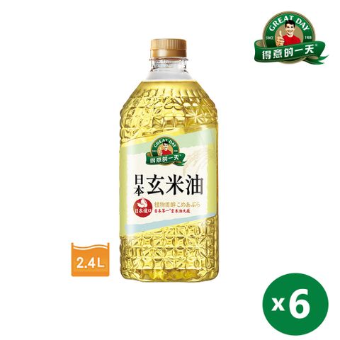 得意的一天日本玄米2.4Lx6瓶