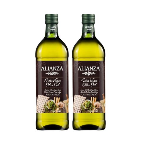 【ALIANZA】西班牙原裝進口特級冷壓初榨橄欖油 1000mlx2入