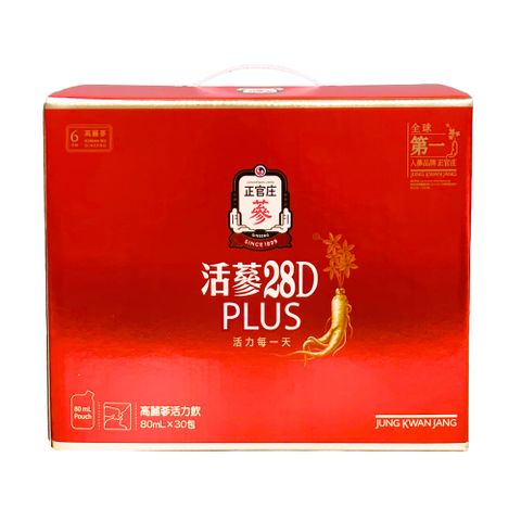 正官庄 活蔘28D PLUS 30入