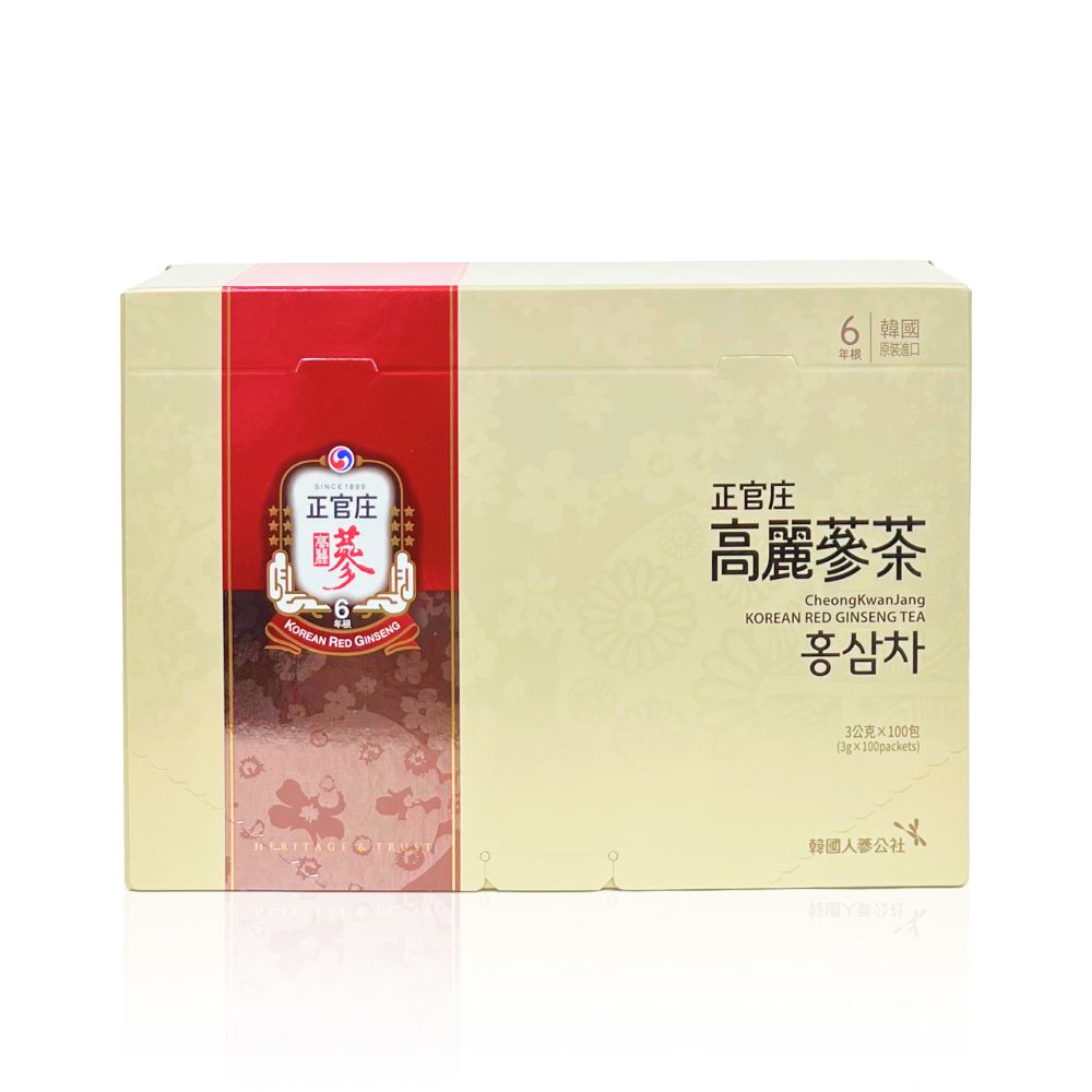  【正官庄】 高麗蔘茶 100包/盒3g/包