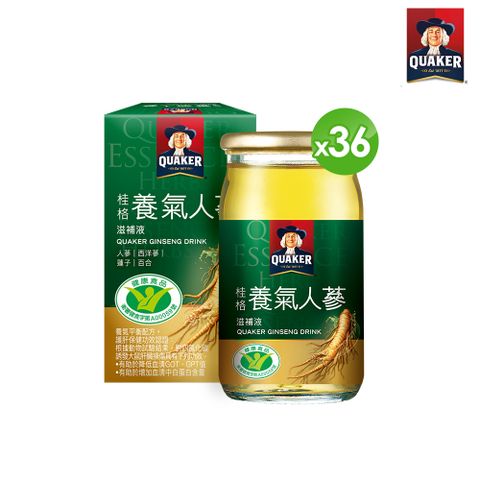 Quaker 桂格 養氣人蔘滋補液(60mlx36入)
