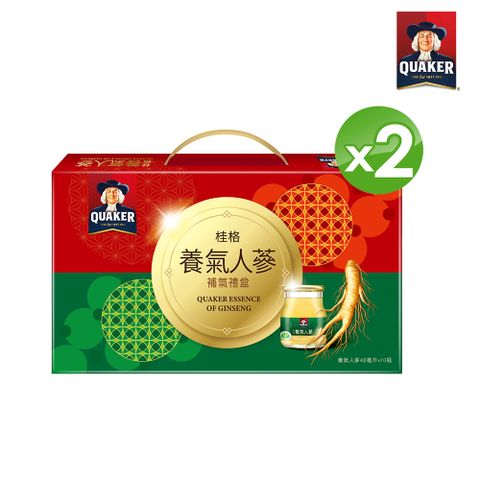 Quaker 桂格 養氣人蔘42ml x10瓶x2盒