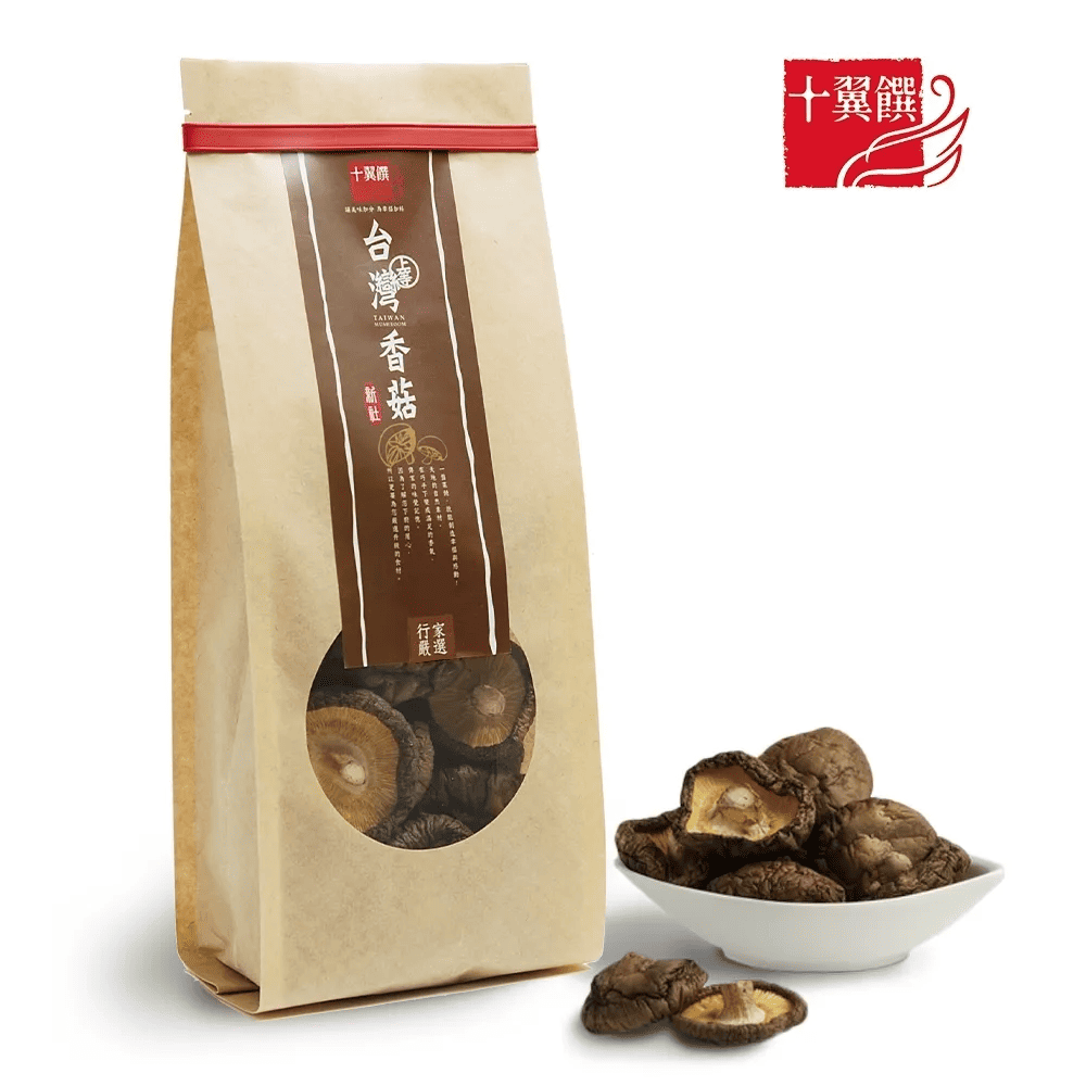 十翼饌 上等台灣新社香菇100g (乾香菇/香菇乾/台灣香菇/香菇雞湯用/乾貨食材)