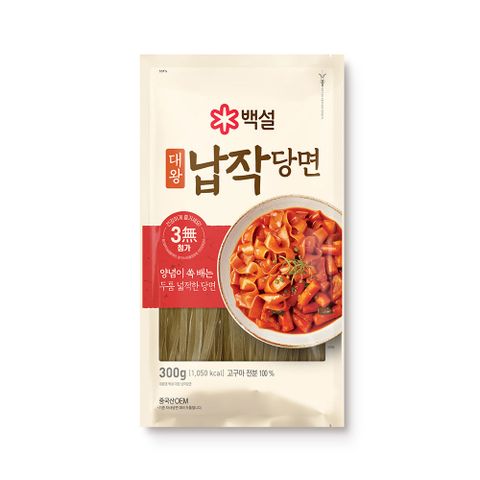 韓國CJ 白雪韓式寬板條300G