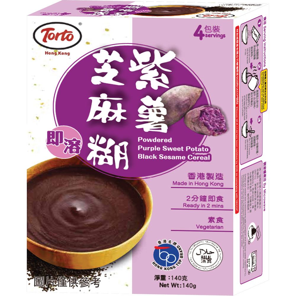 Torto 香港 Torto 即溶紫薯芝麻糊140G