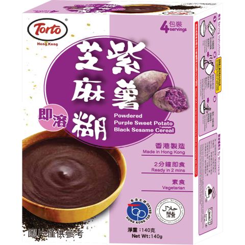 Torto 香港 Torto 即溶紫薯芝麻糊140G