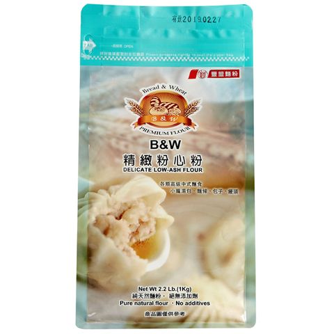 豐盟麵粉-粉心粉(1kg/包)*2入組