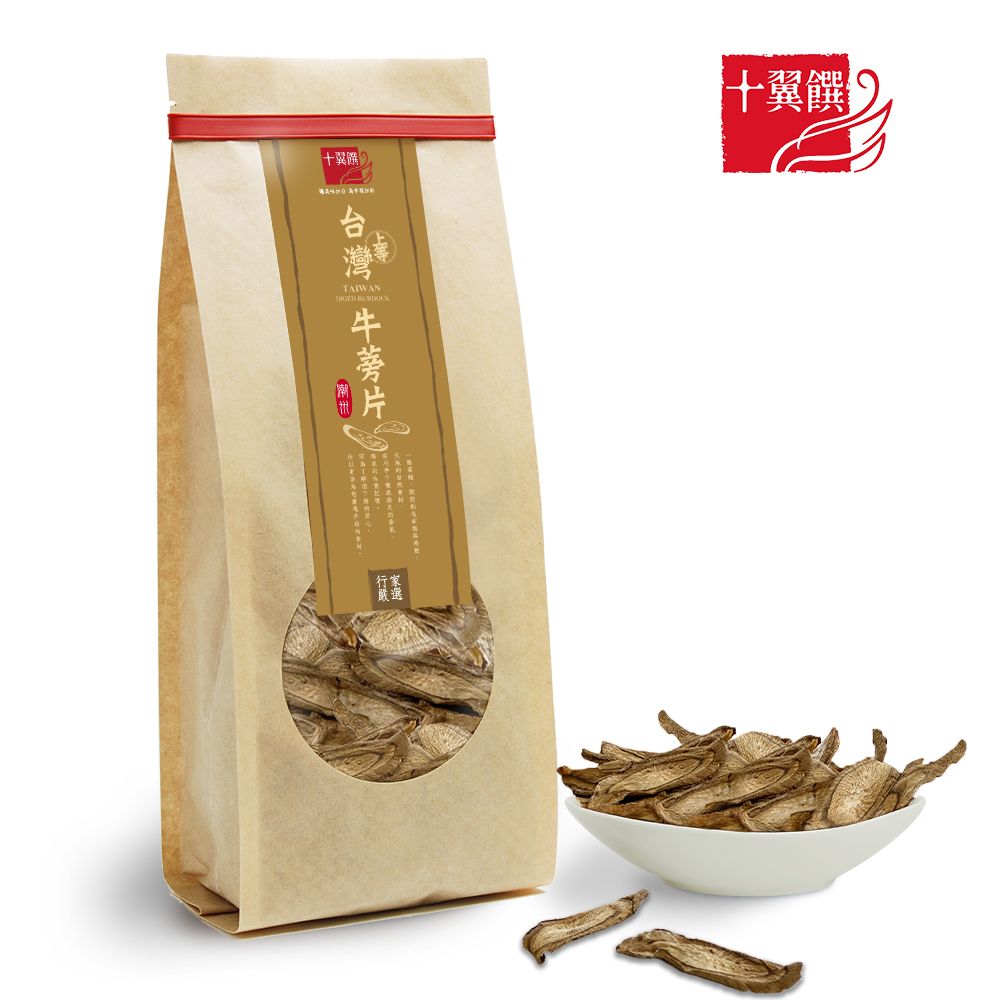 十翼饌 【十翼饌】上等台灣潮州牛蒡片100g