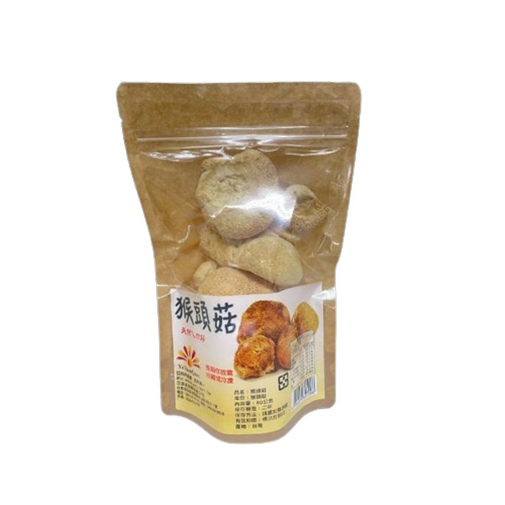 亞源泉 埔里猴頭菇 80g/包 1入組