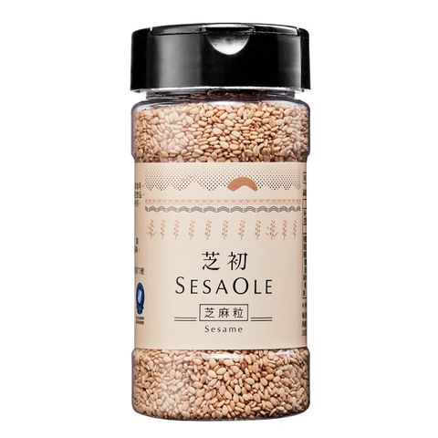 【芝初】淺焙白芝麻粒105g*6入