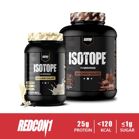 REDCON1 美國  Isotope分離乳清蛋白粉 WHEY ISOLATE PROTEIN 5磅