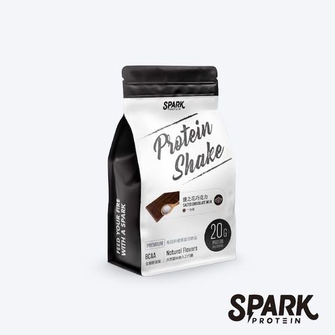 【Spark Protein】Spark Shake 高纖優蛋白飲1KG袋裝 - 鹽之花巧克力