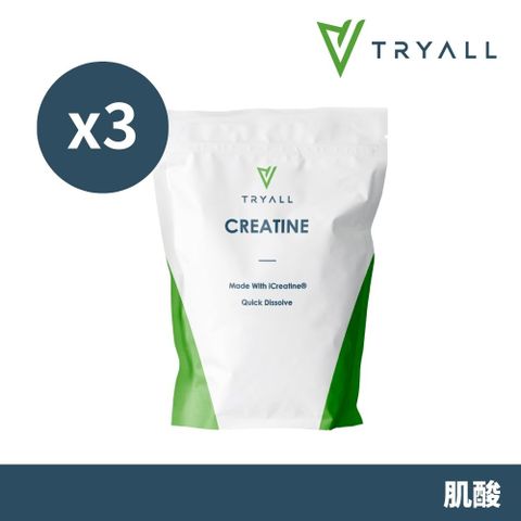 Tryall |  iCreatine肌酸 (400g X3)