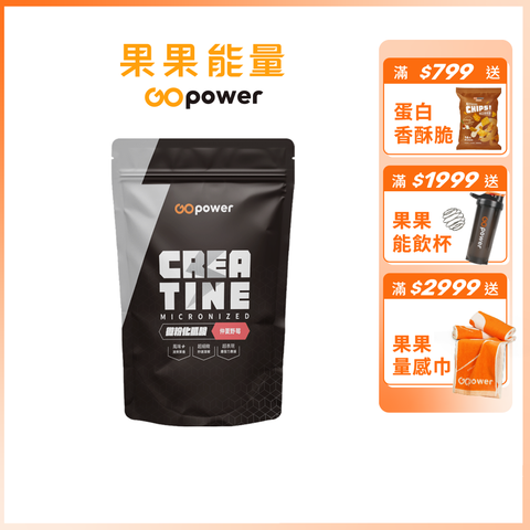 GOpower 果果能量 微粉化肌酸 400/420克