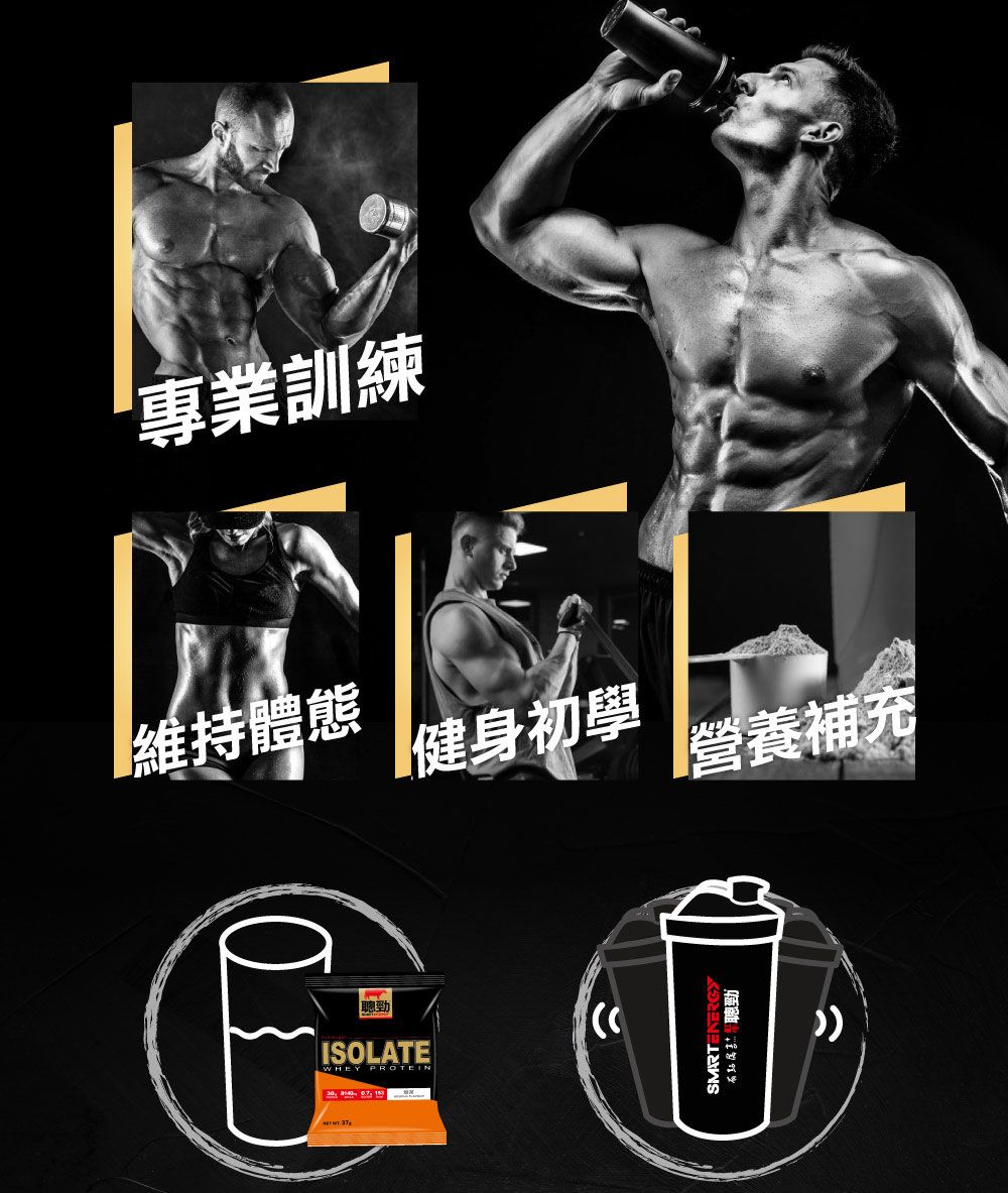 專業訓練維持體態健身初學營養補充 37ISOLATEWHEY PROTEIN勁