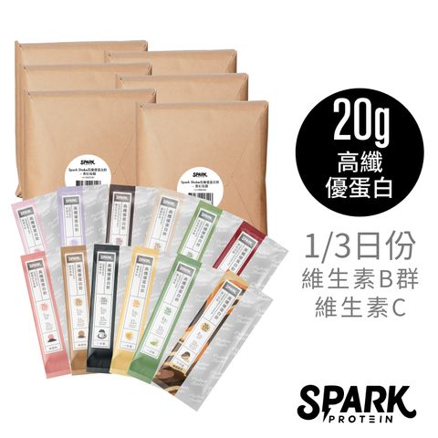 Spark Protein 星睿食品 高纖乳清蛋白經典系列10入/包