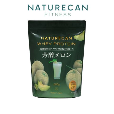 【Naturecan Fitness】WPC乳清蛋白粉-哈密瓜口味 (600g/包)