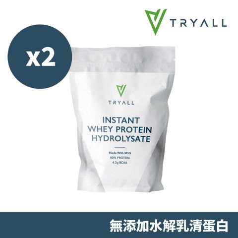 TRYALL 水解乳清蛋白(500g/袋)x2袋