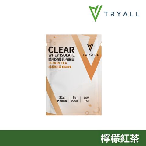 TRYALL | 機能透明分離乳清-檸檬紅茶(25g)