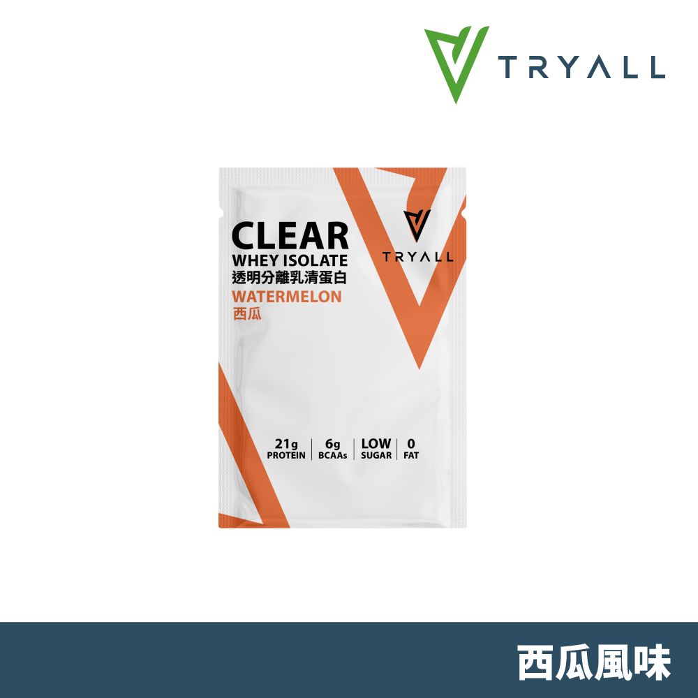 TRYALL 透明分離乳清-西瓜(25g/包)