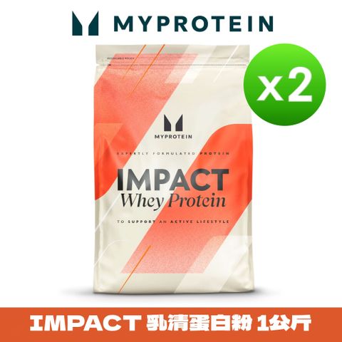 MYPROTEIN Impact 乳清蛋白粉(1kg/包)x2