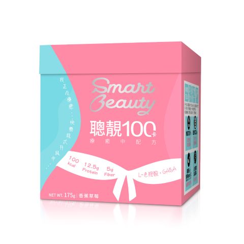 【RED COW 紅牛】聰靚100卡-療癒中配方(香蕉草莓風味)4盒入