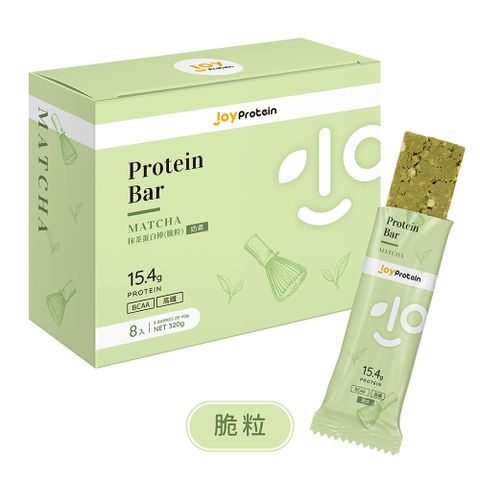 JoyProtein 抹茶蛋白棒脆粒(8入/盒)