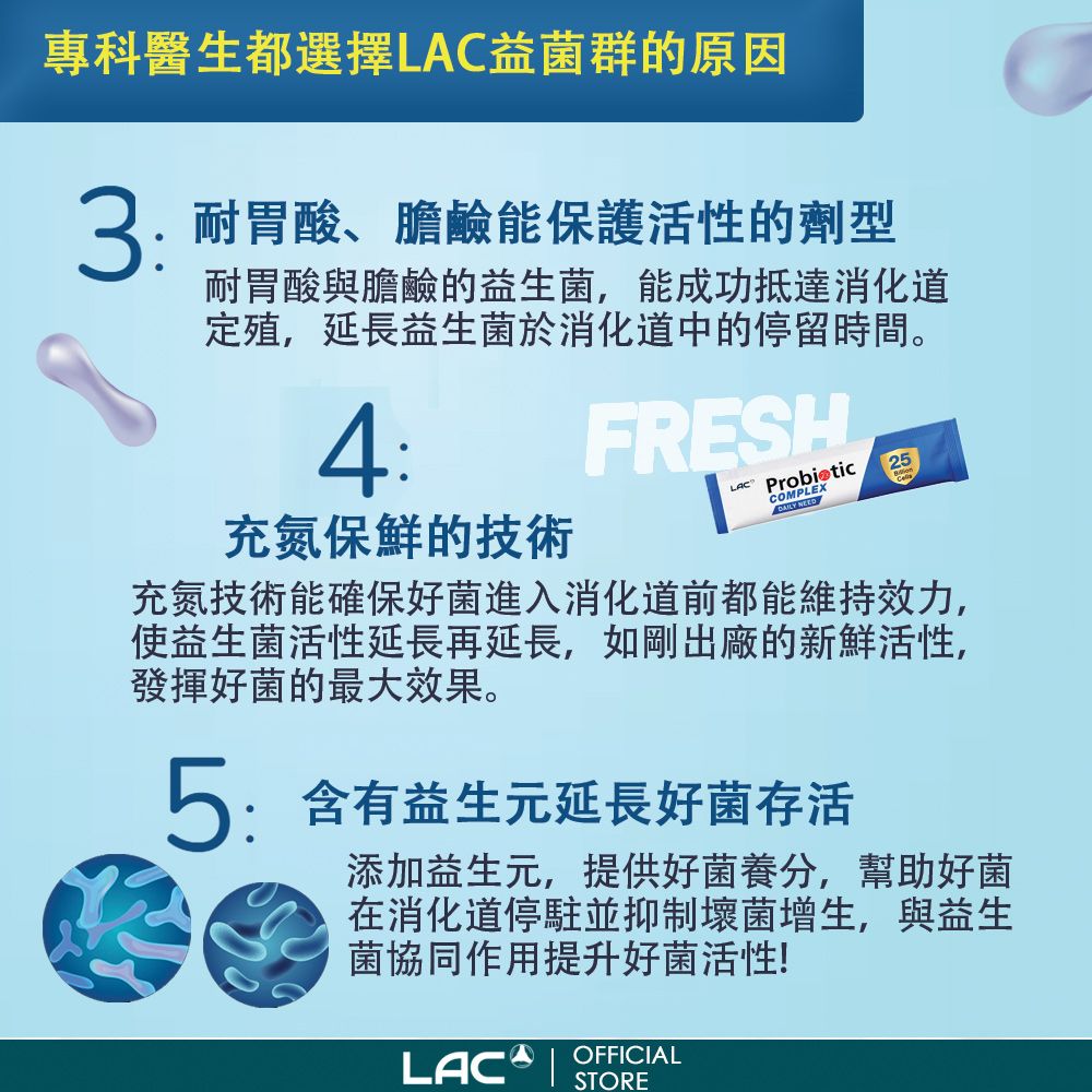 LAC 利維喜  益菌群100B膠囊30顆(調整體質/乳酸菌/素食可食)