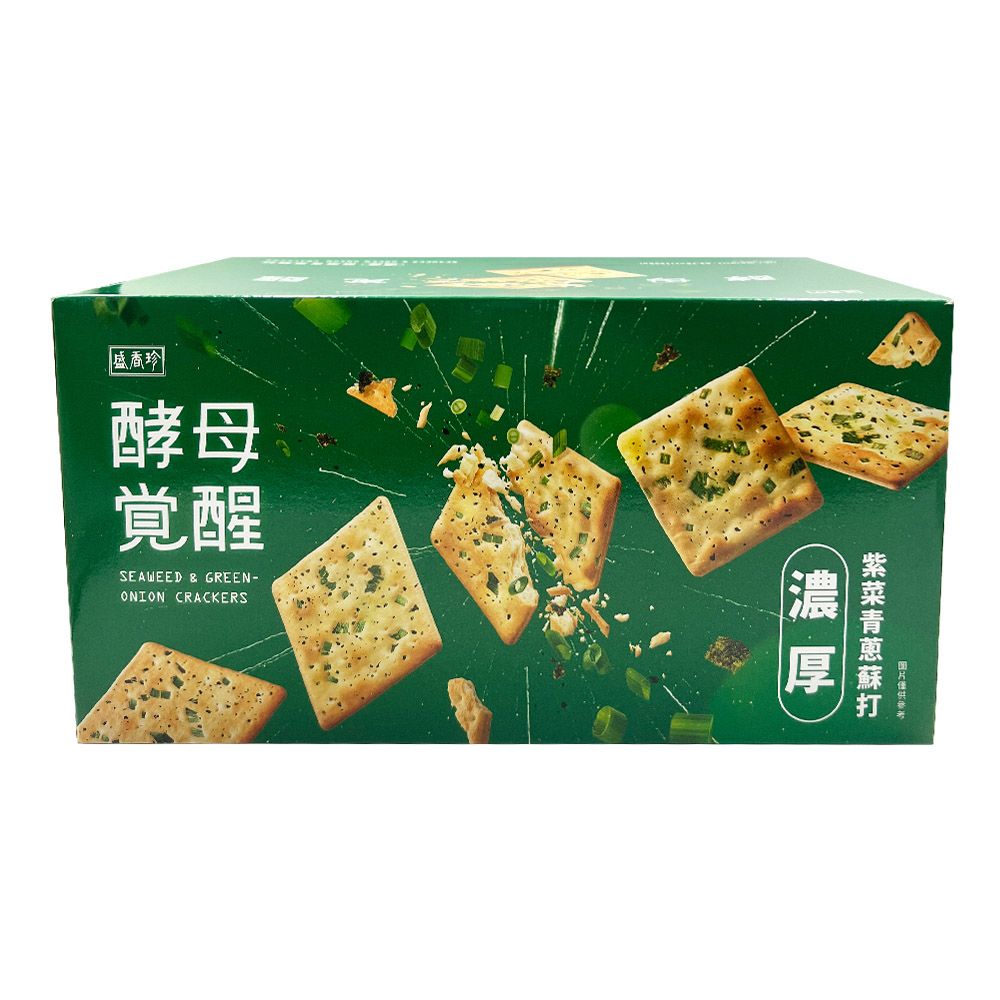 酵母覚醒SEAWEED  GREEN-ONION CRACKERS