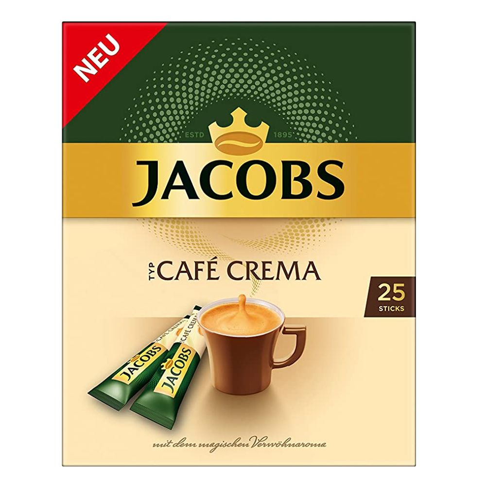  德國JACOBS皇冠經典即溶咖啡 Cafe Crema 45G