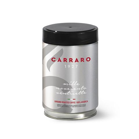 【Carraro】義大利 1927 專業義式 罐裝研磨咖啡粉 (250g)｜中焙