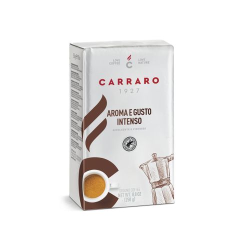 【Carraro】義大利活力 Aroma e Gusto Intenso 研磨咖啡粉 (250g)｜中焙