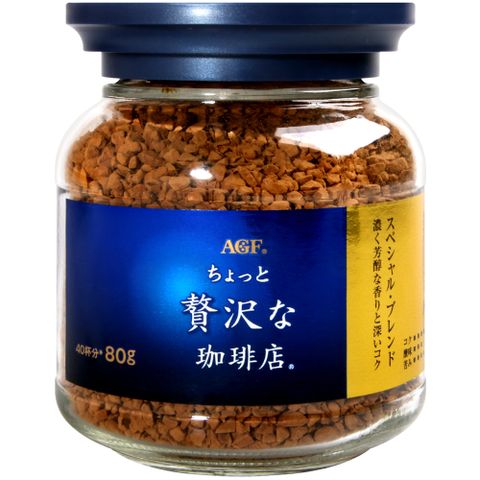 AGF Ma 咖啡罐(藍金)-奢華 (80g)x6